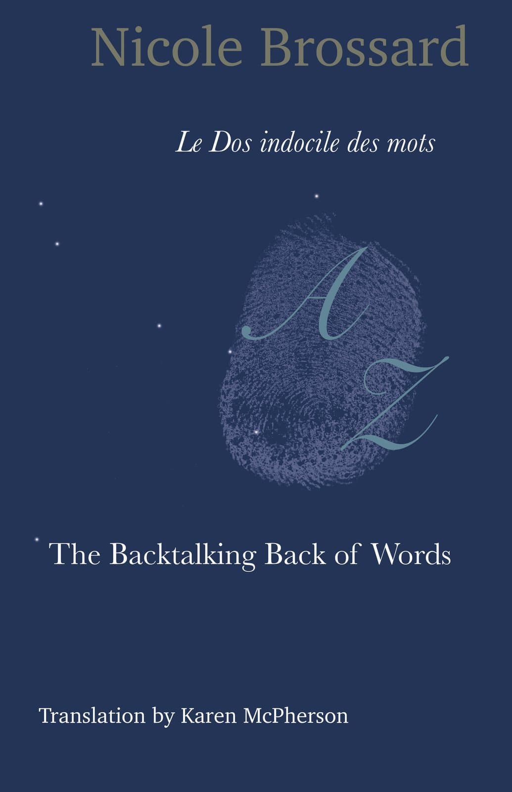 The Backtalking Back of Words cover